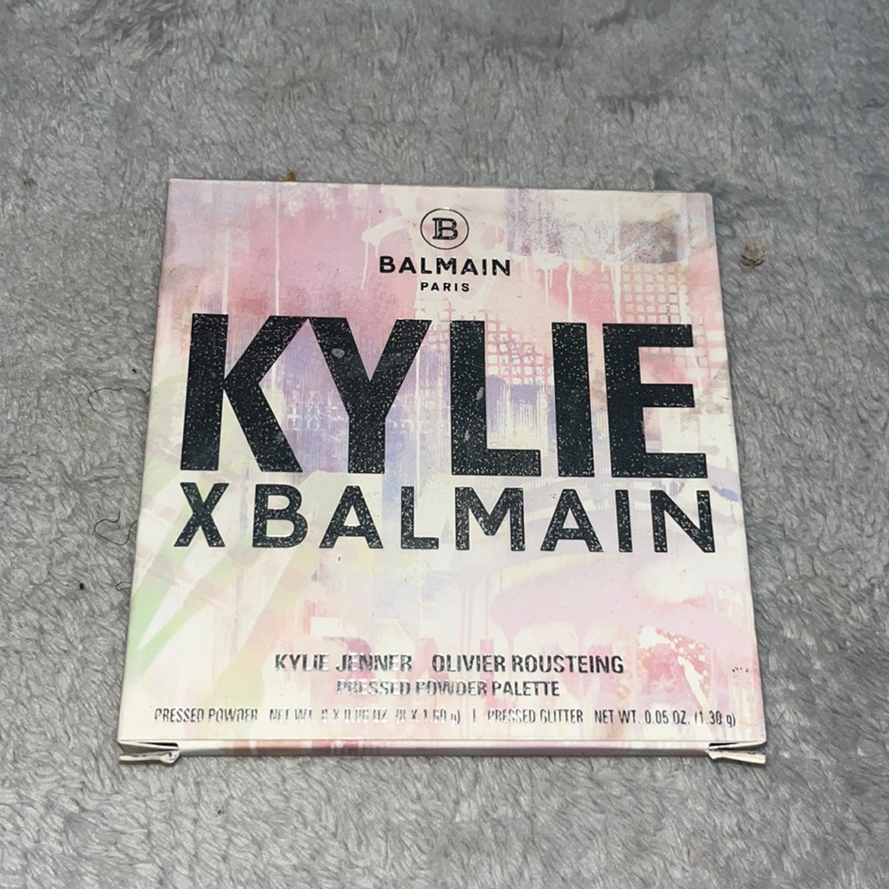 Kylie X Balmain pallet